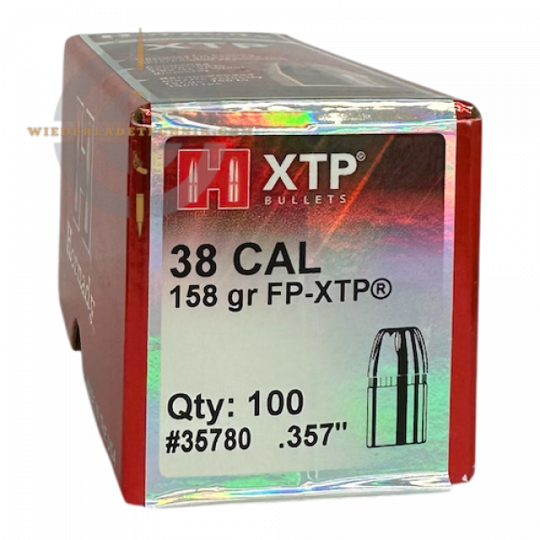 Hornady 35780  XTP 38 Cal .357